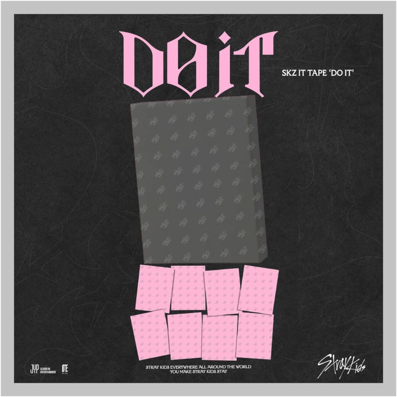 Stray Kids DO IT SKZ IT TAPE Album with Tracking Sealed (4 Version Set : DO+IT+1Accordion+PLVE)