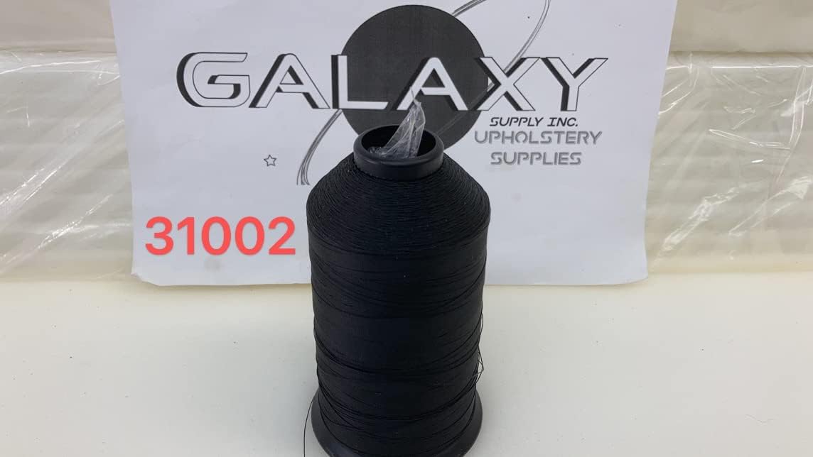69 Upholstery Thread Tex 70 Bonded Nylon 8 oz. Made in The U.S.A. Sold by 4 Spools Free with Four Pieces Galaxy Supply 5