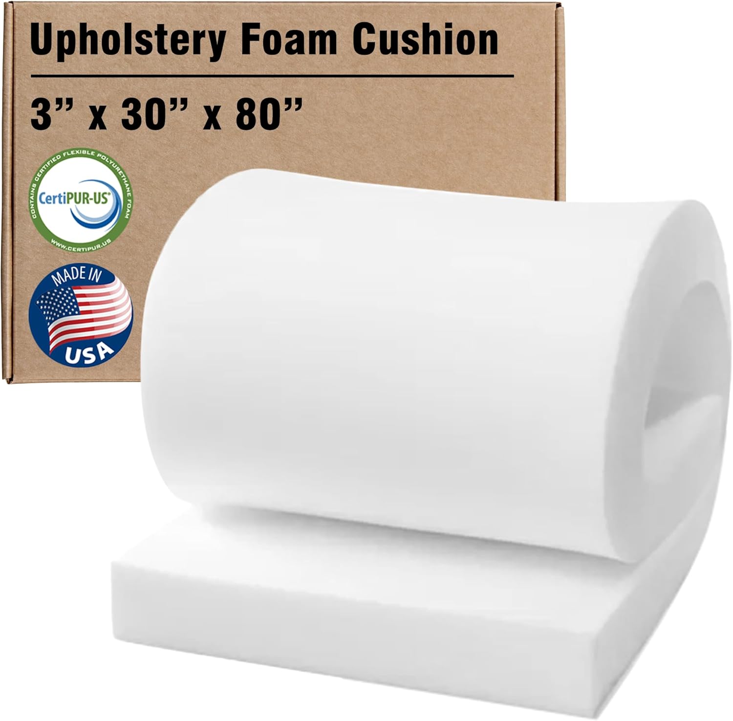 RaceCityFoam Upholstery Foam, 3