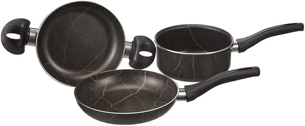3 Pieces Pot Set Sets Sauce Pan Pots and Pans Omelette
