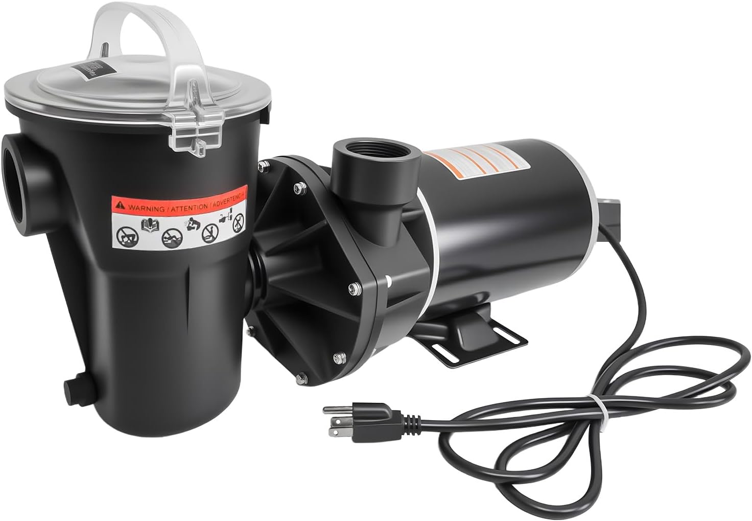 W3SP1580X15 Pool Pump for Hayward PowerFlo LX 1.5 HP Single speed motor Above Ground Pool Pump 115V,11.2A,60HZ,3450RPM