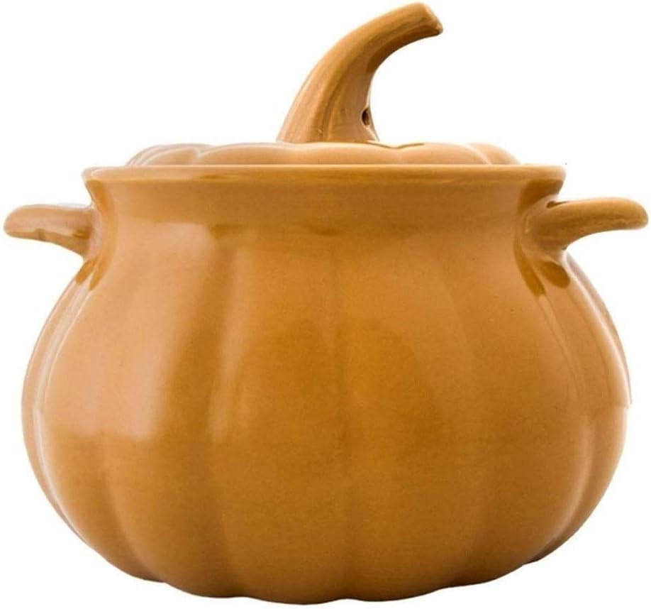 Creative ceramic casserole with matt glaze with glass cover simple high temperature resistant fire domestic stew pot