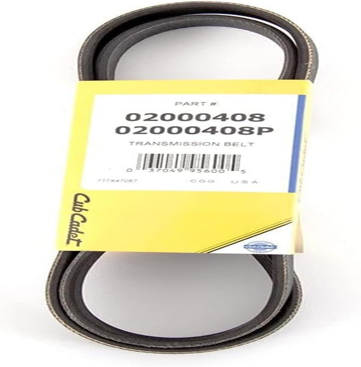 02000408P Belt-Pump Drive Replaces 01009526 02000408 2000408