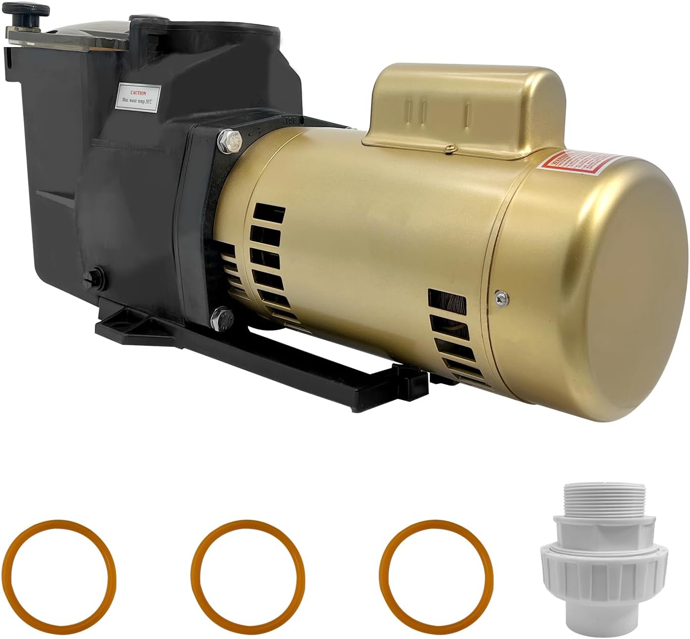 Super Pool Pump 3HP 115/230V Single Speed W3SP2607X10 W3SP2610X15 W3SP2615X20 W3SP2621X25 Compatible with Hayward Super Pump, for All In-Ground Pool and Spa