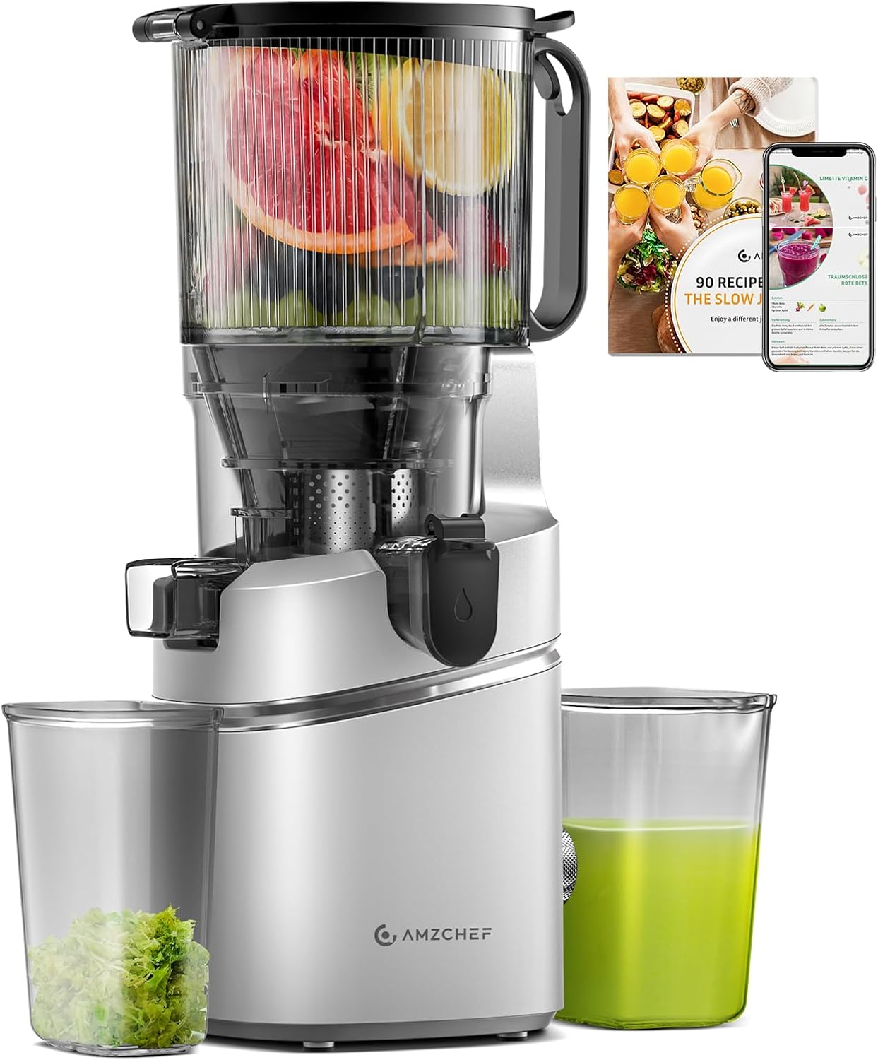 AMZCHEF Juicer Machines, 5.8
