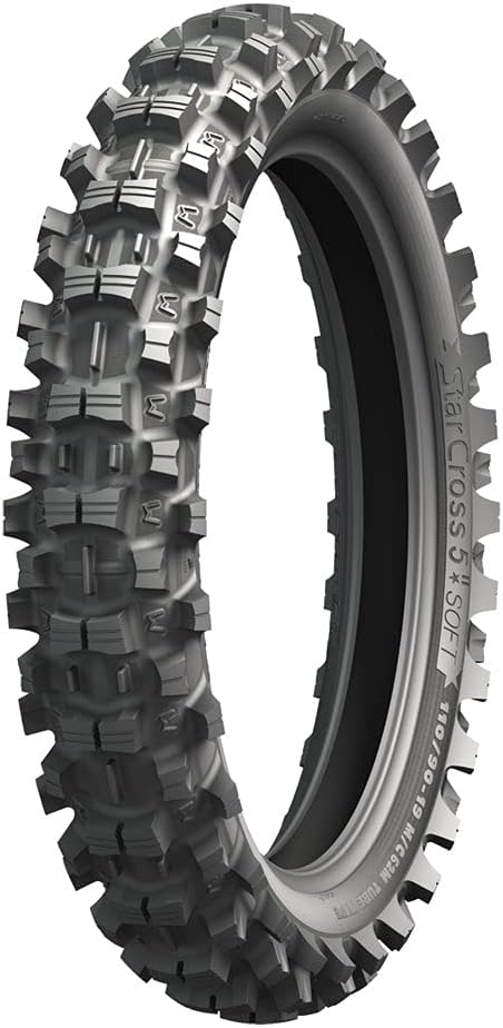Michelin 87-9256 Tire Starcross-5 Soft Rear 120/90-18 65M Bias Tt