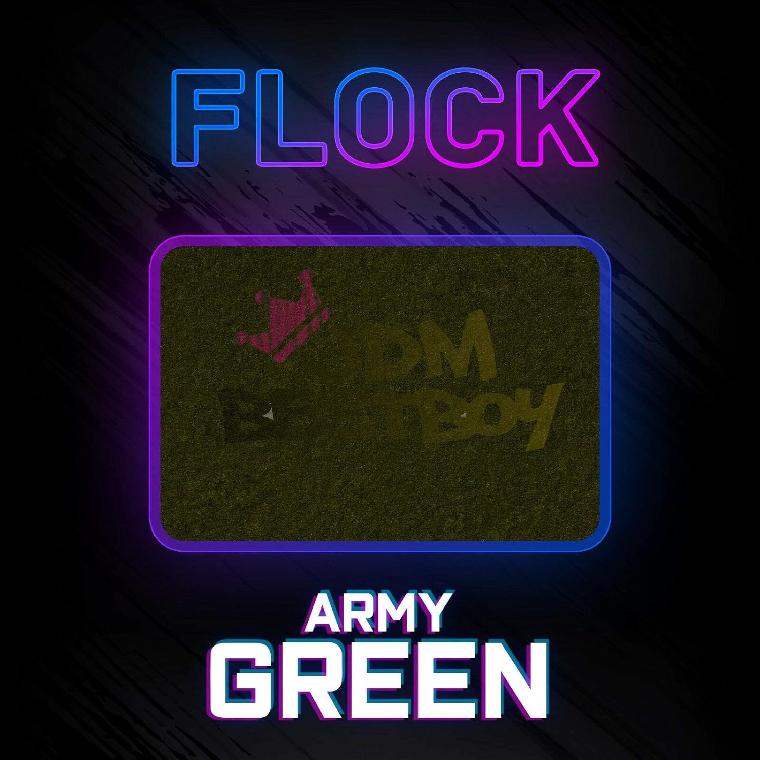 JD-ESSMO Light Purple Flock Heat Transfer Vinyl HTV Sheet T-Shirt 20