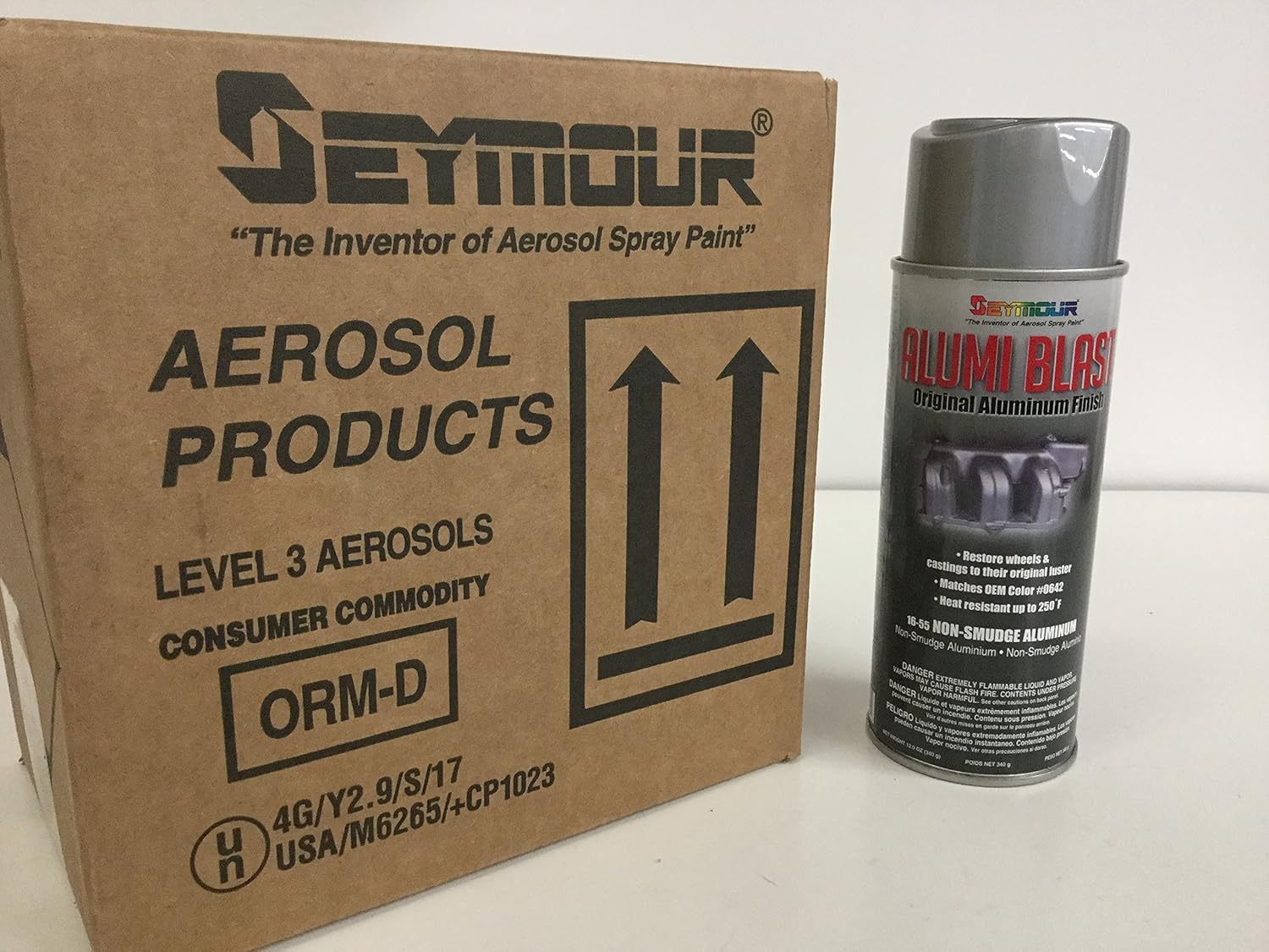 IE PARTS GROUP Seymour Alumi Blast Professional Grade Aluminum Paint. Case lot of (6) Cans