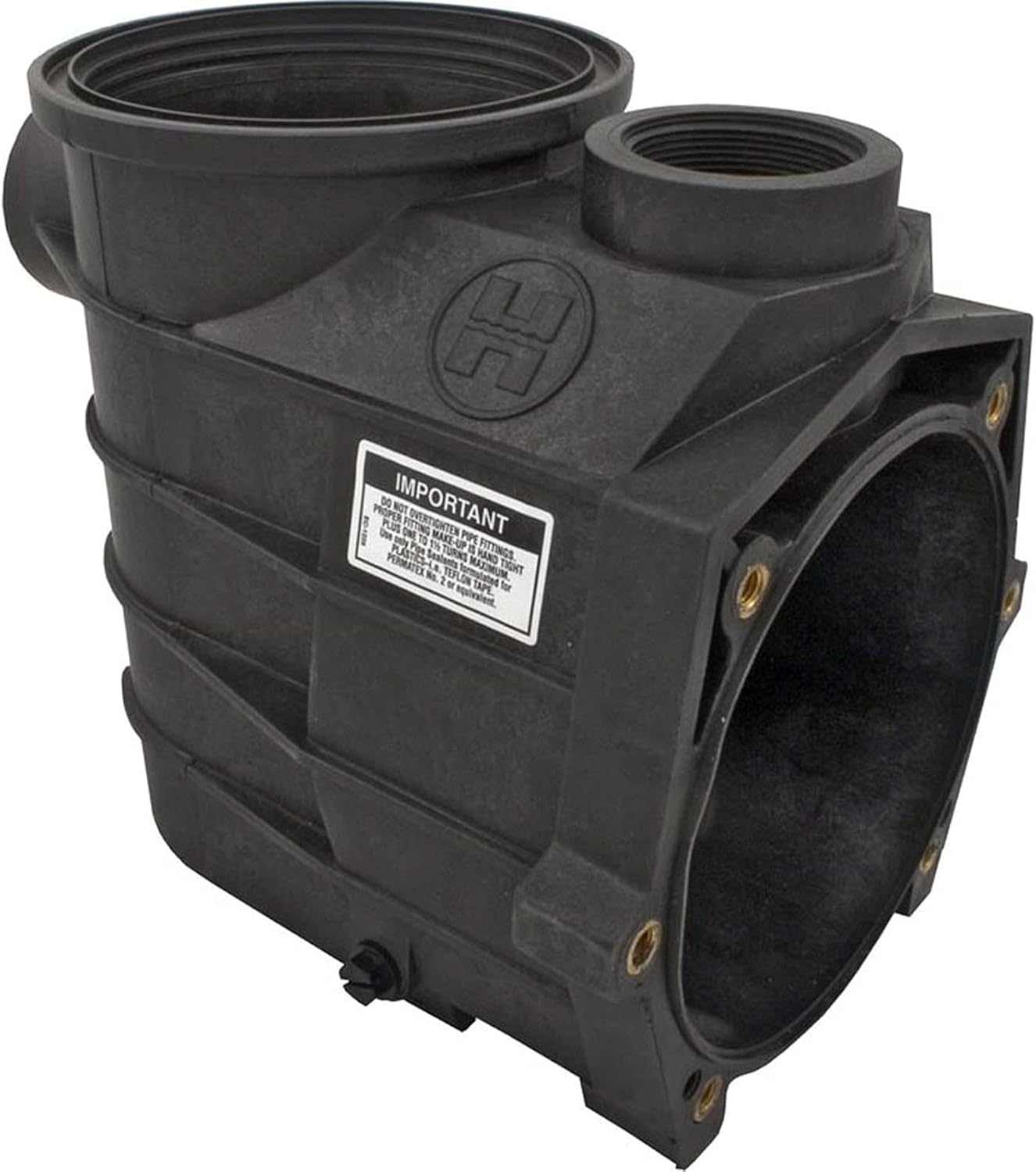 Hayward SPX3120AAZ Threaded Style Pump Housing and Strainer with Drain Plugs Replacement for Hayward Super Ii Pump