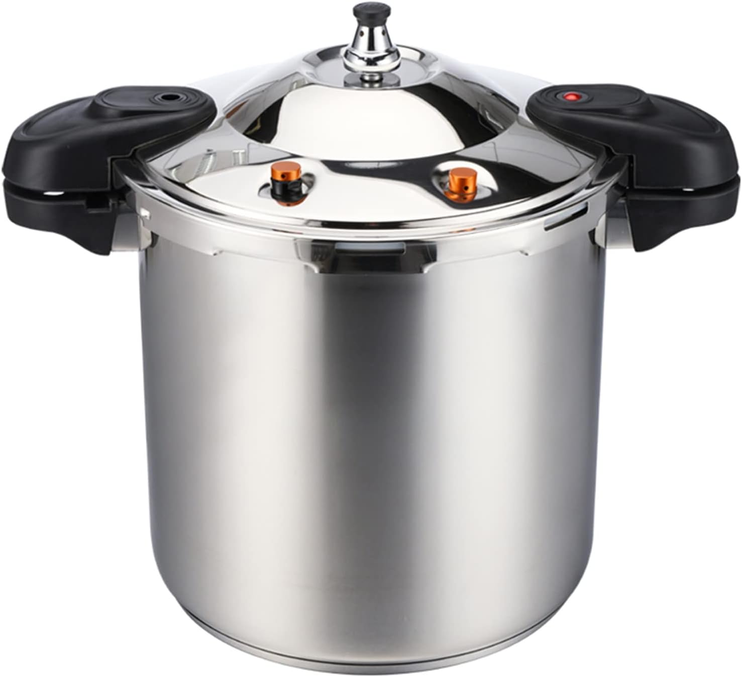Pressure Cooker Stainless Steel Large Capacity Pot Soup Pot Stew Cooking Pot Steamer Pot Kitchen for General Open Flame Induction Cooker