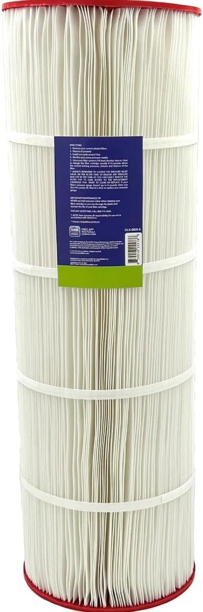 Clorox Silver Edition Advanced Pool Filter (4-Pack) | Replacement for Jandy CL 580, Unicel C-7482, Pleatco PJAN145, Filbur FC-0820, and More | 145 sq ft Pleated Filter Media