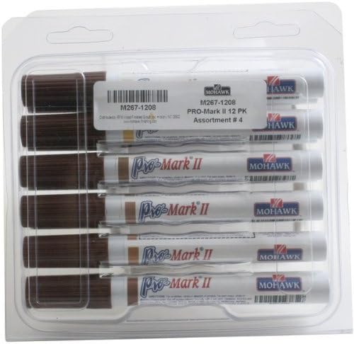 Mohawk Pro-Mark(Tm) Touch-Up Markers, 12 Pk 