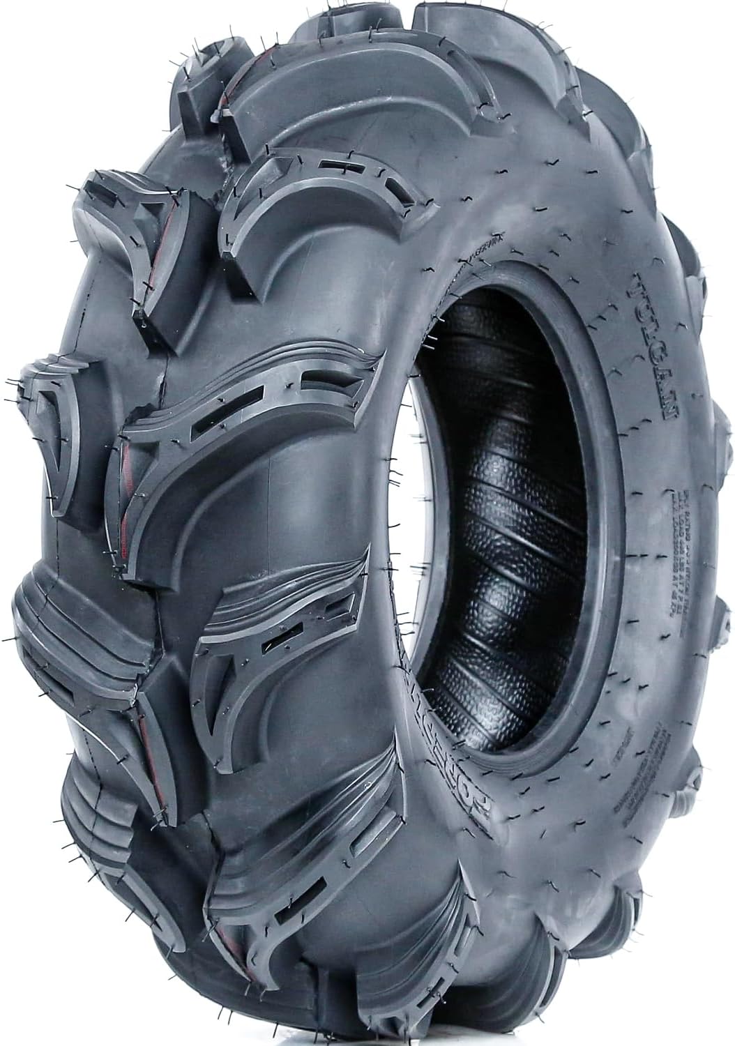 Forerunner Vulcan M/T ATV UTV Mud Off-Road Tire-28x9.00-14 28x9-14 28x9x14 52F Load Range 6 Ply BSW Black Side Wall