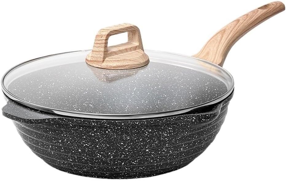 Die-Casting Frying Pan Non-Stick Household Frying Pan Pan Induction Cooker Gas Cooker Applicable