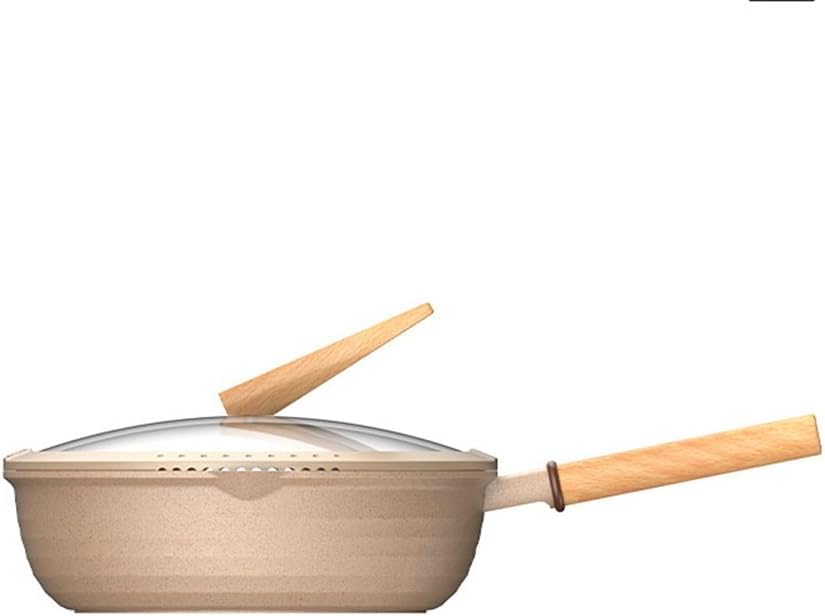 Terracotta Colour Non-stick Frying Pan for Home Use for Induction Cooktop Applicable