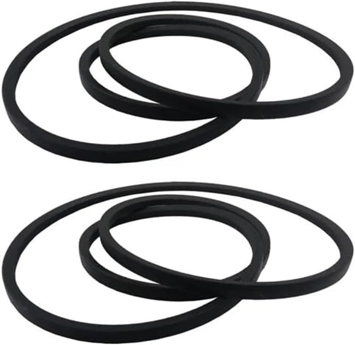 Replacement Deck Belts for MTD Cub Cadet Fits Models LTX1050 LTX1050VT SLTX1050 954-04240 (2-Pack)