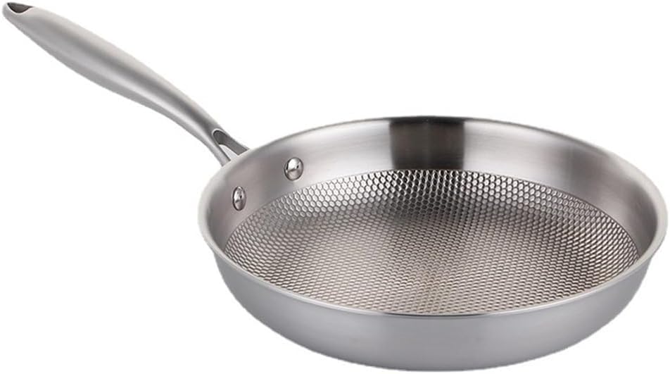 Korean Five-layer Steel Pressed Grain Frying Pan Western-style Steak