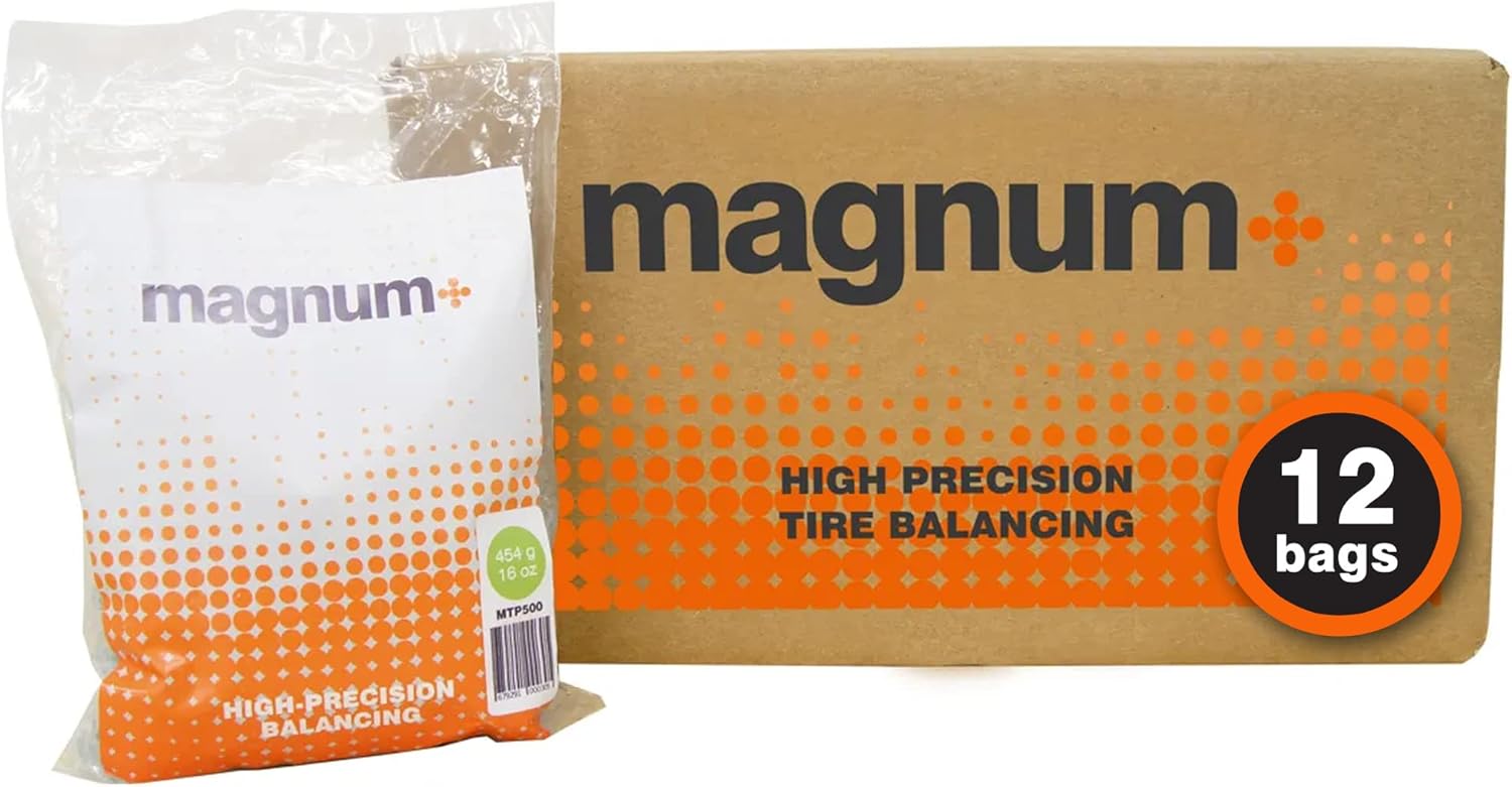 Martins Industries MTP500 Magnum+ Tire Balancing Beads, 16oz /454g, Case 12 Bags
