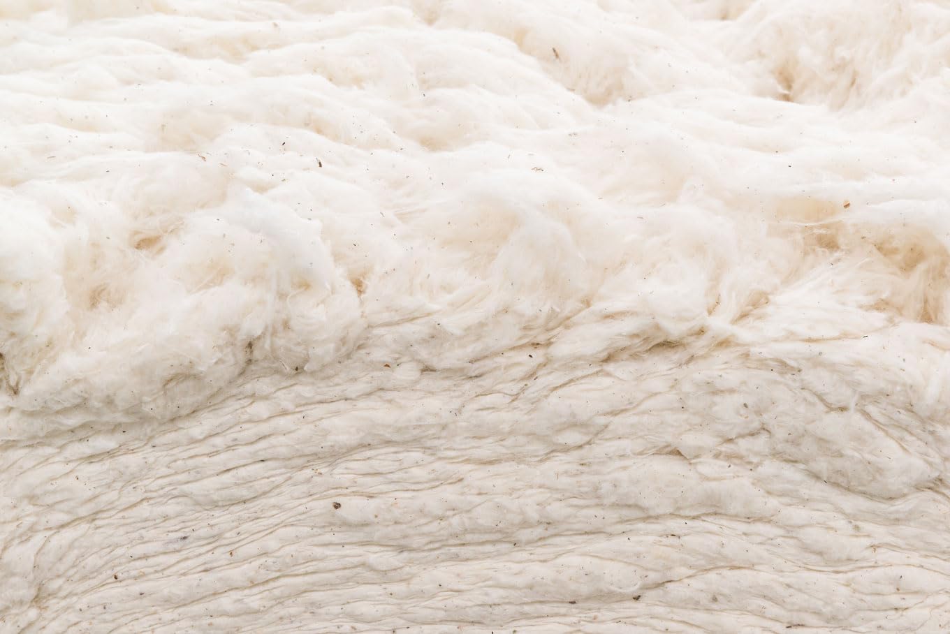 Grown in The USA Raw Cotton Stuffing/Batting. (10lb)