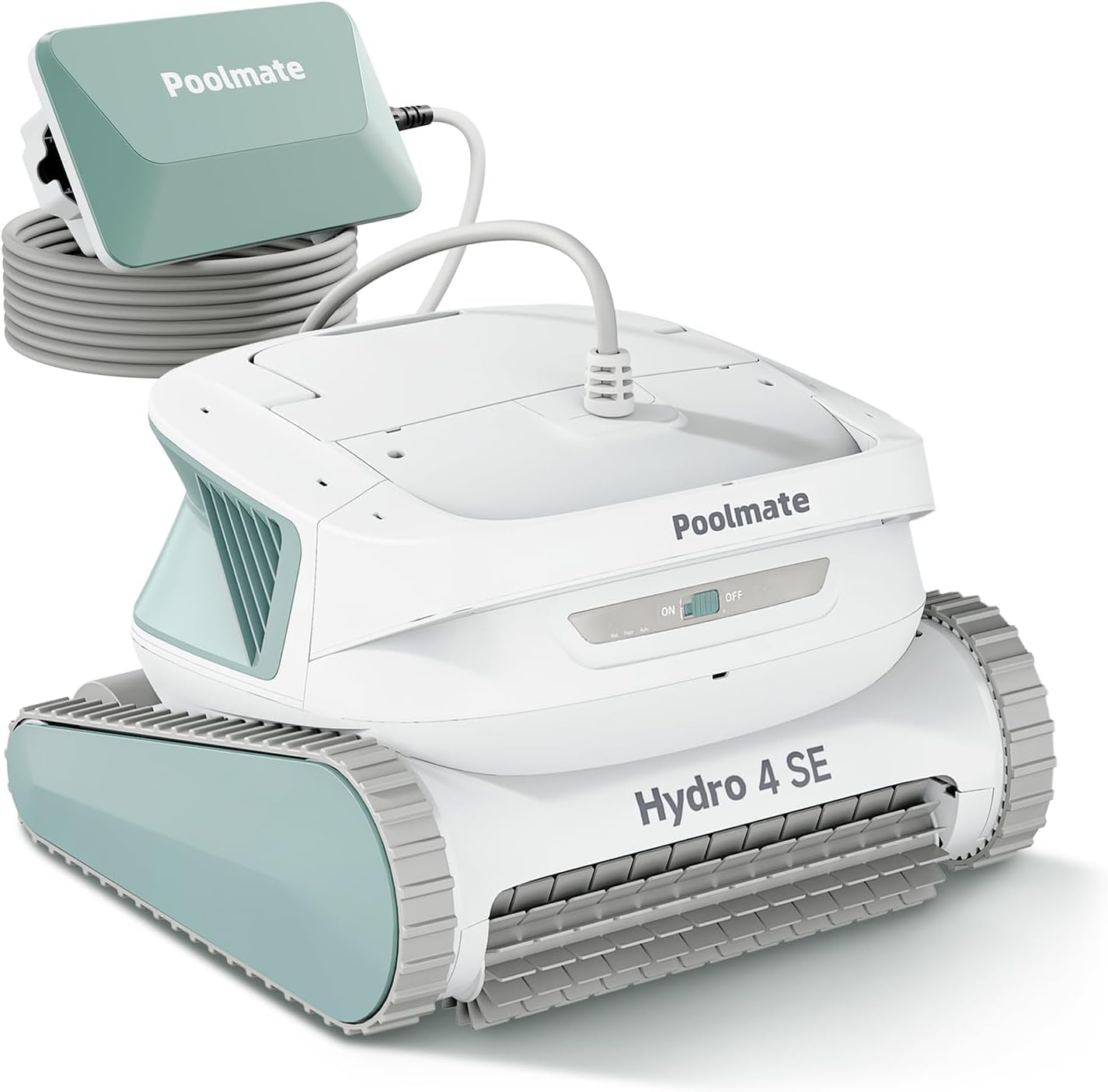 Chasing Hydro 4 SE Pool Vacuum for Inground Pools | Robot Cleaner for Floor, Wall & Waterline | Always Cleaning, Never Charging | 40ft Cord | 4.1L Filter Basket for Inground & Above Ground Pools