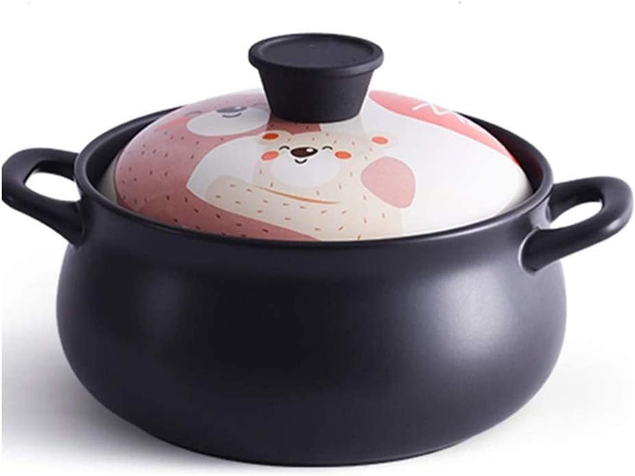 Ceramic Casserole Stew Pot Soup Porridge Household High Temperature Fire Gas