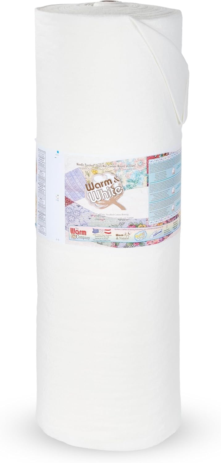 The Warm Company — Warm & White Cotton Batting — King Size 120