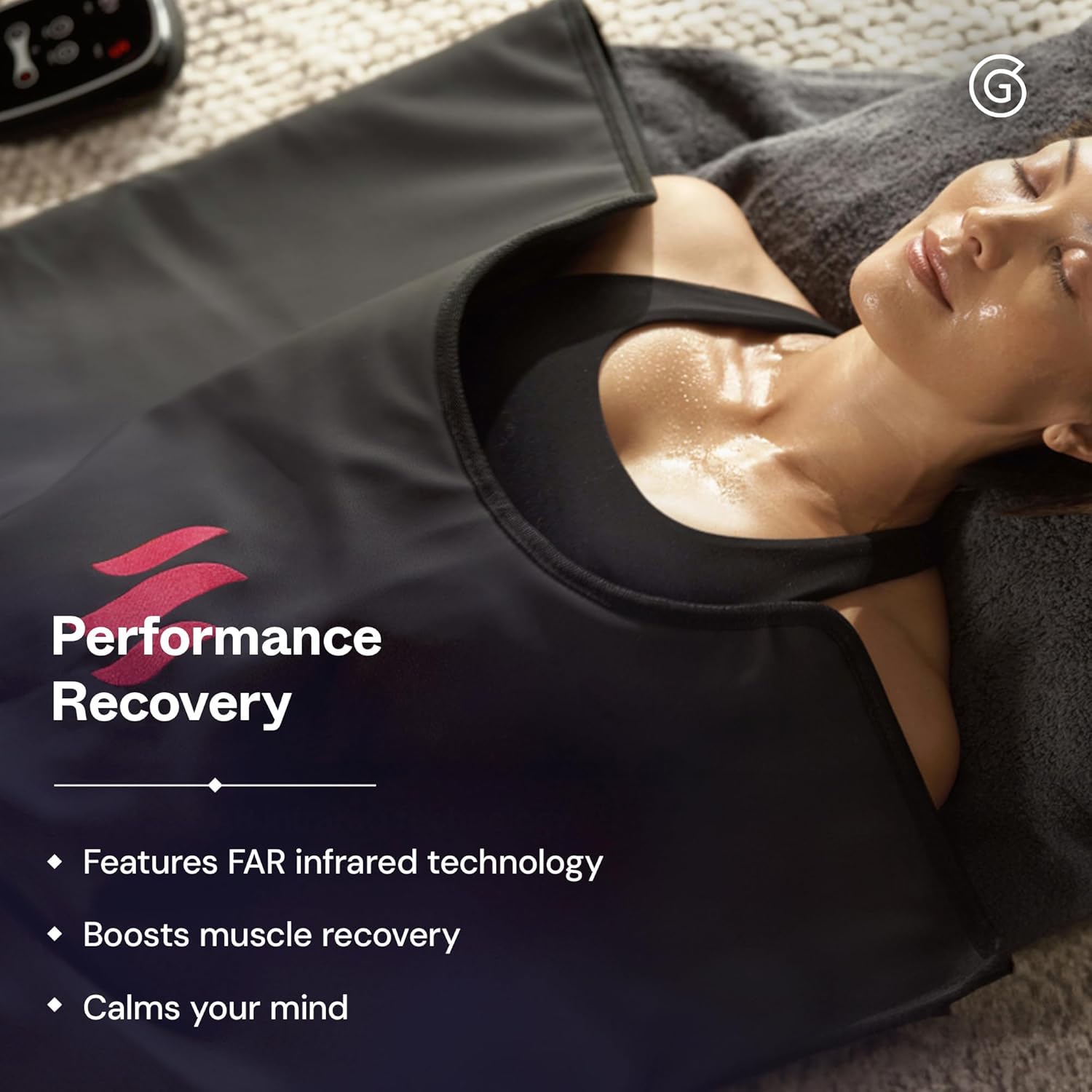 Far Infrared Sauna Blanket – Portable Low EMF Sauna Bag for Weight Loss, Detox, Muscle Recovery, Stress Relief - Adjustable Heat 77–167°F, Non-Toxic PU Leather with Waterproof Design, Fits 6'5