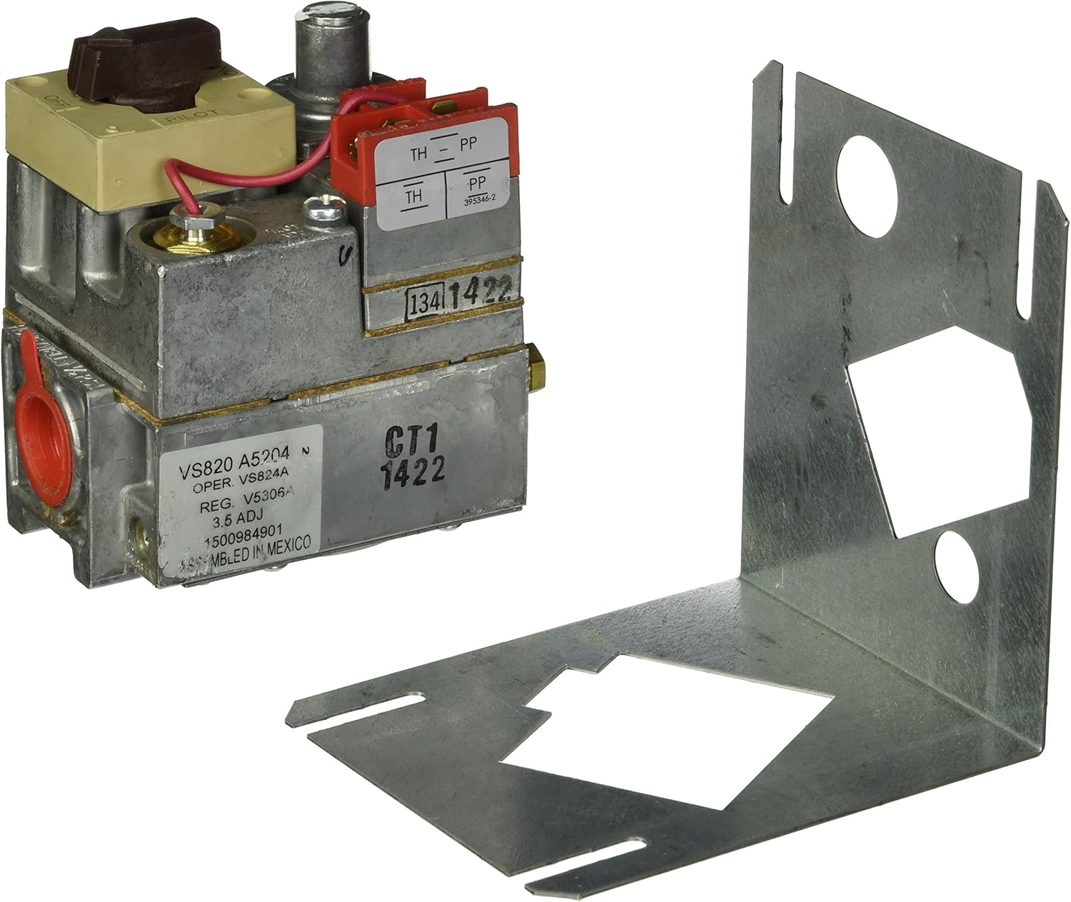 Hayward HAXGSV0001 150-400 Mv Natural Gas Valve Replacement for Hayward H-Series Ed1 Style Pool Heater