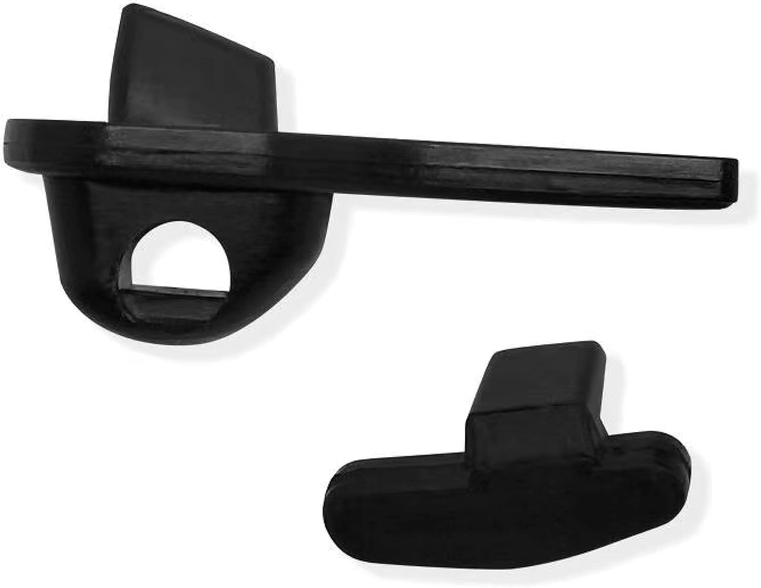 Tire Changer Plastic Insert, Tire Machine Guard, Wheel Rim Edge Protector for Mount Duck Head, Nylon Tyre Demount Fitting Head Part, 6 Front (Upper) + 6 Rear (Lower) Insert Kit/Pack, 5 Packs, 15BKS