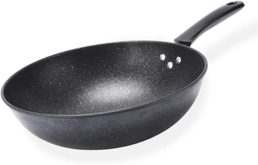 Nonstick Wok Frying Pan Cookware Tools Induction Cooker Cooking Pot Cover Utensils for Kitchen