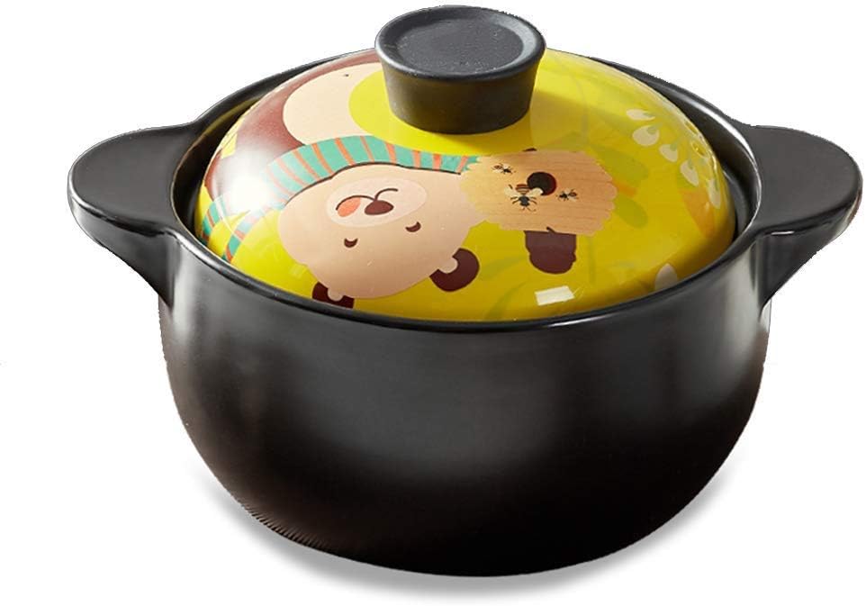 Casserole - Kitchen Hot Pot Stainless Steel Inside Keeps Steaming or Cold & Easy to Clean