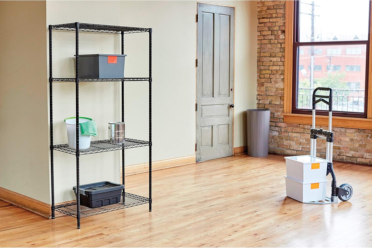 Safco Products 5276BL Commercial Wire Shelving 36