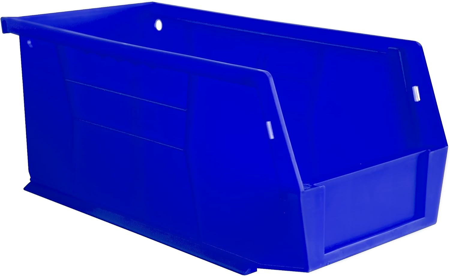Durham PB30230-52-PKG Plastic, Hook-On-Bin, 6 X 11 X 5, Blue, PKG OF 12