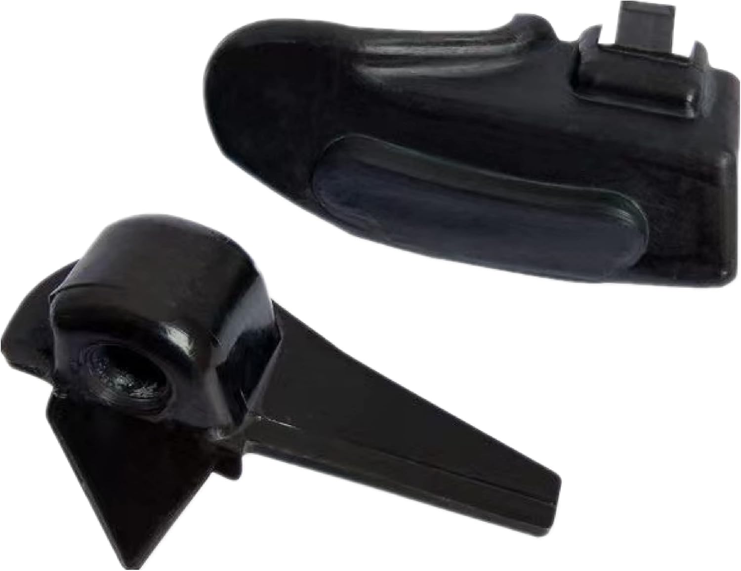 Tire Changer Plastic Insert, Tire Machine Guard, Wheel Rim Edge Protector for Mount Duck Head, Nylon Tyre Demount Fitting Head Part, 6 Front (Upper) + 6 Rear (Lower) Insert Kit/Pack, 5 Packs, 17BCL