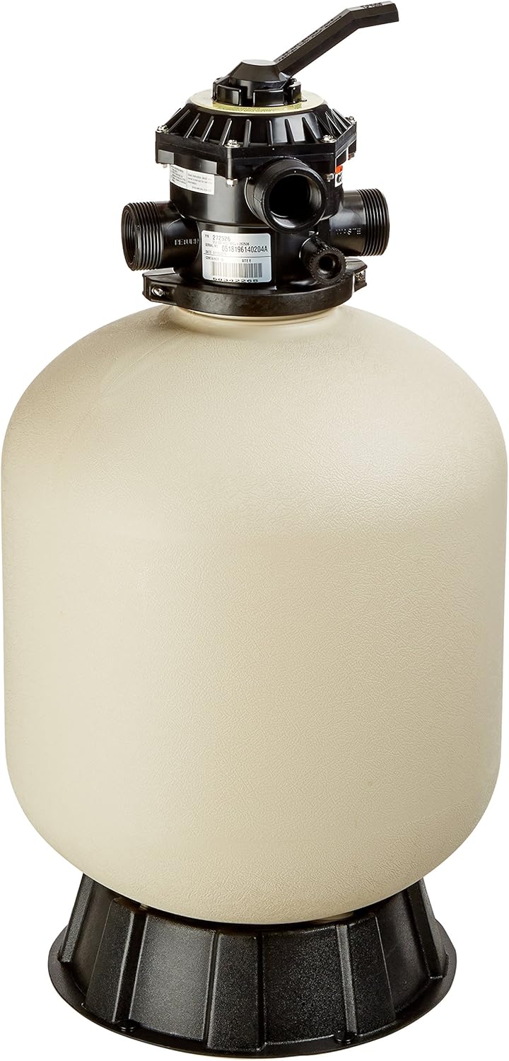 Pentair THERMOPLASTIC Tank with CLAMP Style MULTIPORT Valve Pool Filter SD40-EC