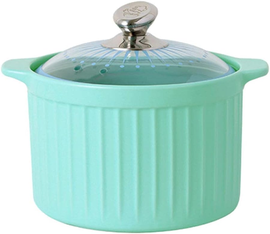 Ceramic cooking pot terracotta casserole pot ceramic casserole clay cooking pot easy to clean, high temperature resistance, no fading. -5