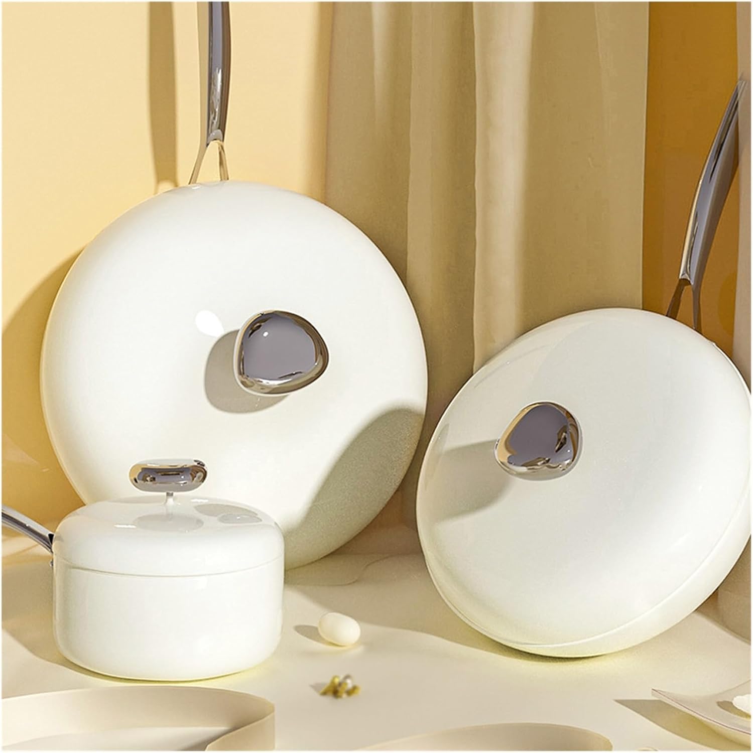 Frying Pan Non-stick Skillet Skillet Stockpot Iron Pot Three-piece Set