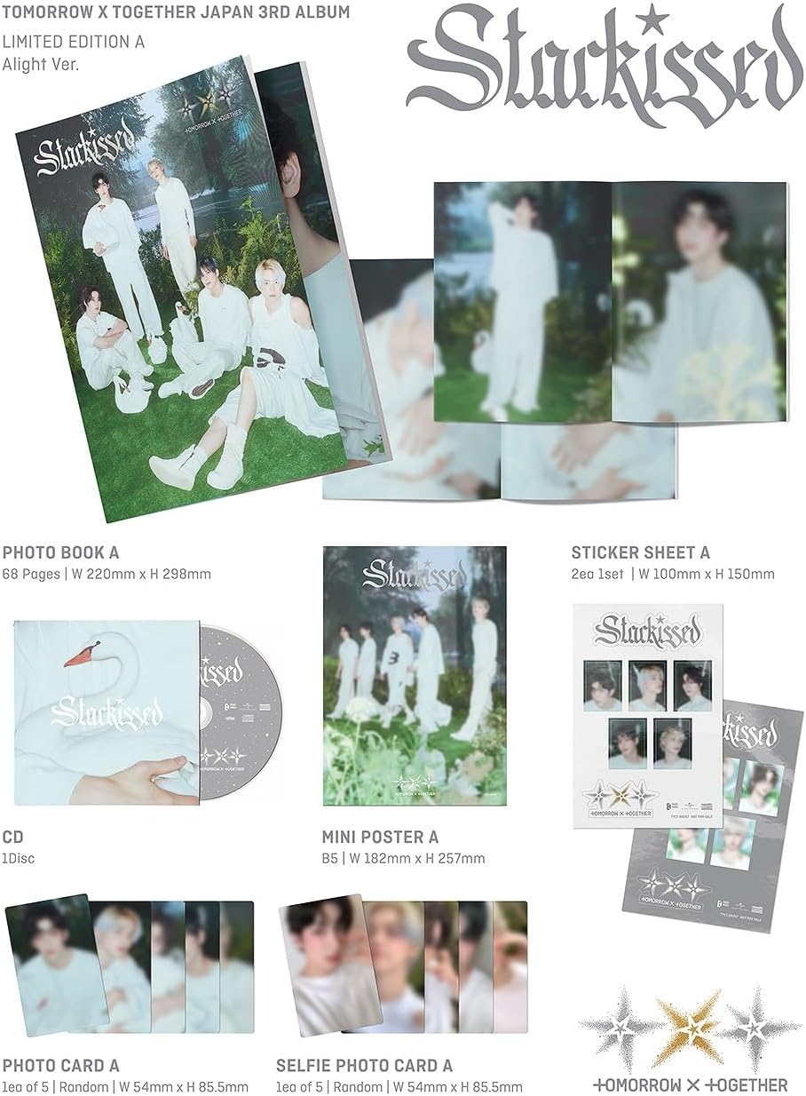 TXT - Japan 3rd Album Starkissed (Limited Edition A)