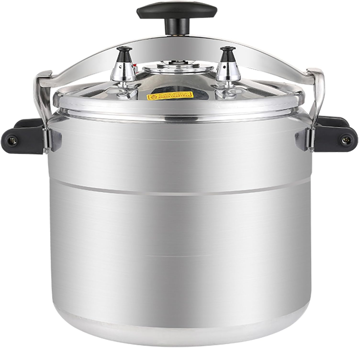 Commercial Very Large Pressure Cooker, 33-60 Quart Aluminum Pressure Cooker Anti-Scalding and Heat-Insulating Handle, Double Valves for Stable Cooking Pressure, for Comme,42.3 Quarts