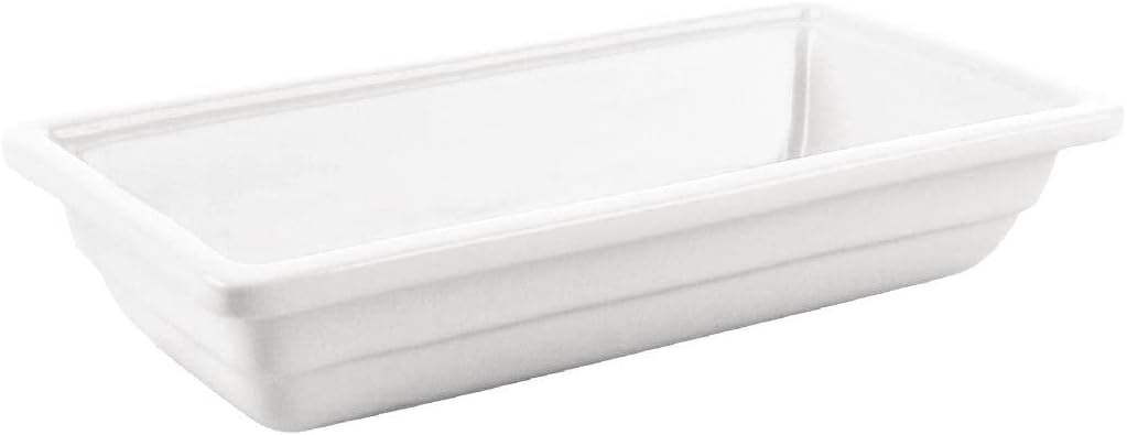 Olympia Whiteware 1/3 One Third Gastronome 325X185X65mm Porcelain Dish