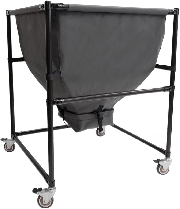 VERMI-FUTURE® Worm Hotel XL Composting Bag – 170L Capacity | CFT Design | Vented Lid | Heavy-Duty Casters | All-Metal Frame for Home, Office, School Composting