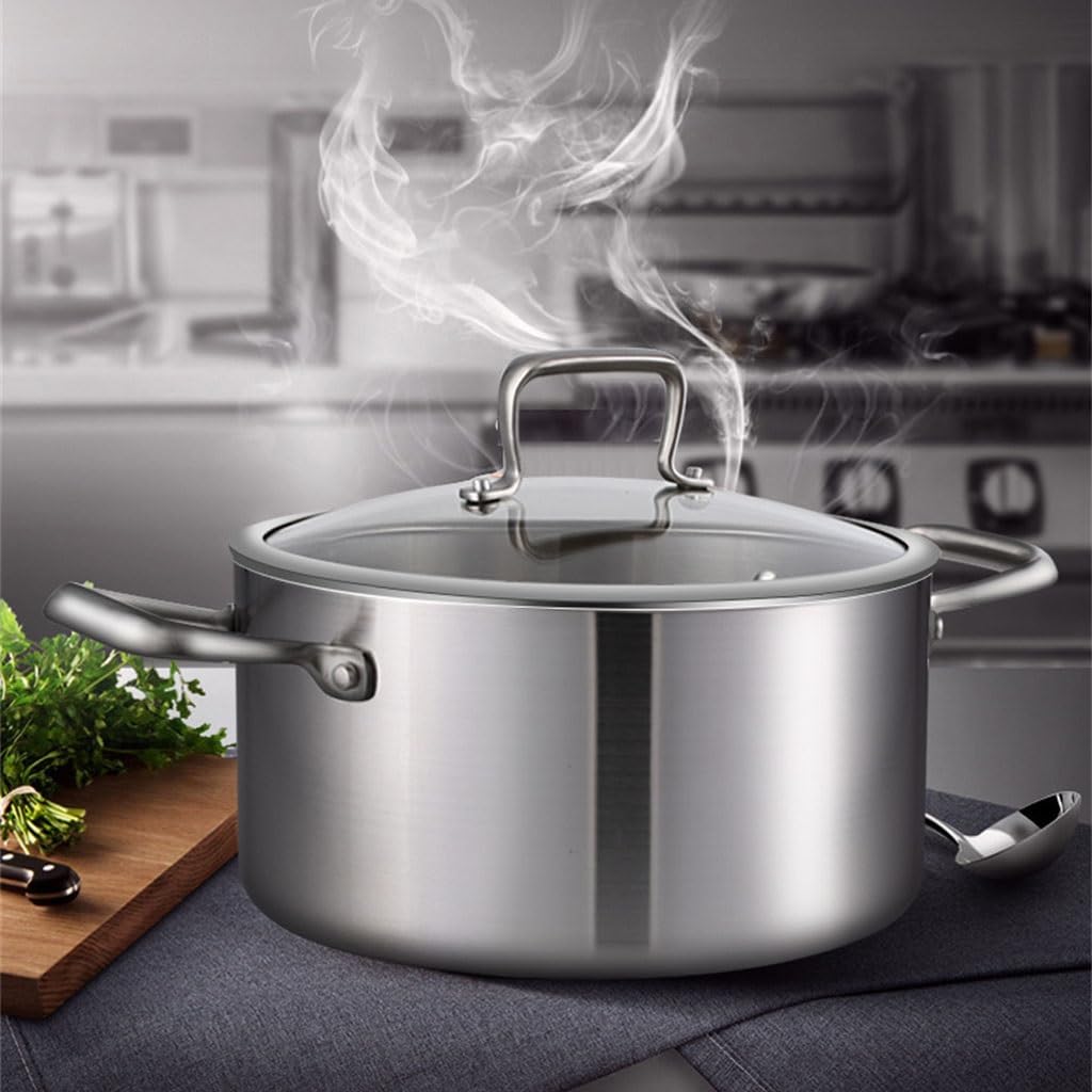 Soup Pot Three Layers Of Steel Thick Steaming Noodles Porridge Stainless