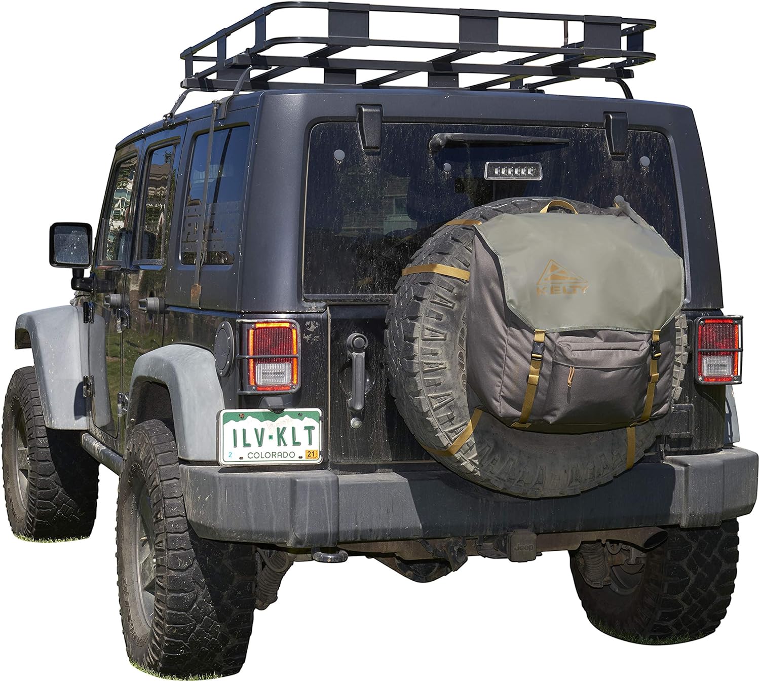 Kelty Trash Pak Beluga Overland Spare Tire Trash Bag for Tools, Gear, and Camping fits Spare Tire or Van Door