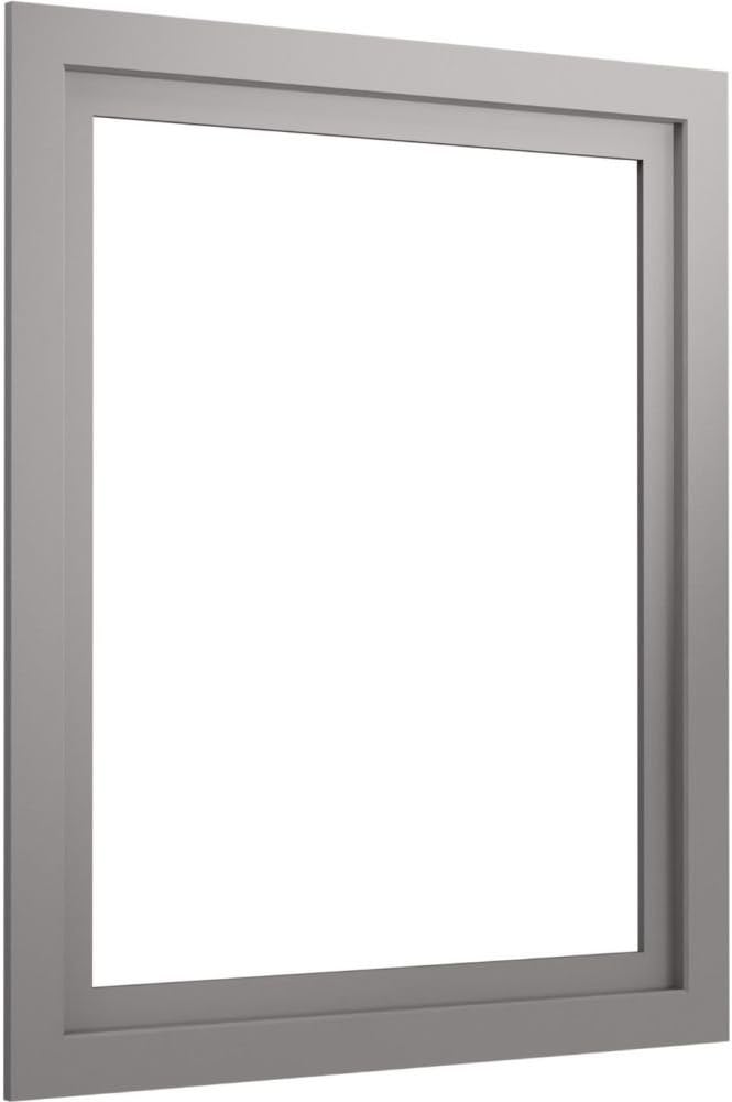KOHLER K-99663-24-1WT Poplin Wide Medicine Cabinet Surround, Mohair Grey, 24