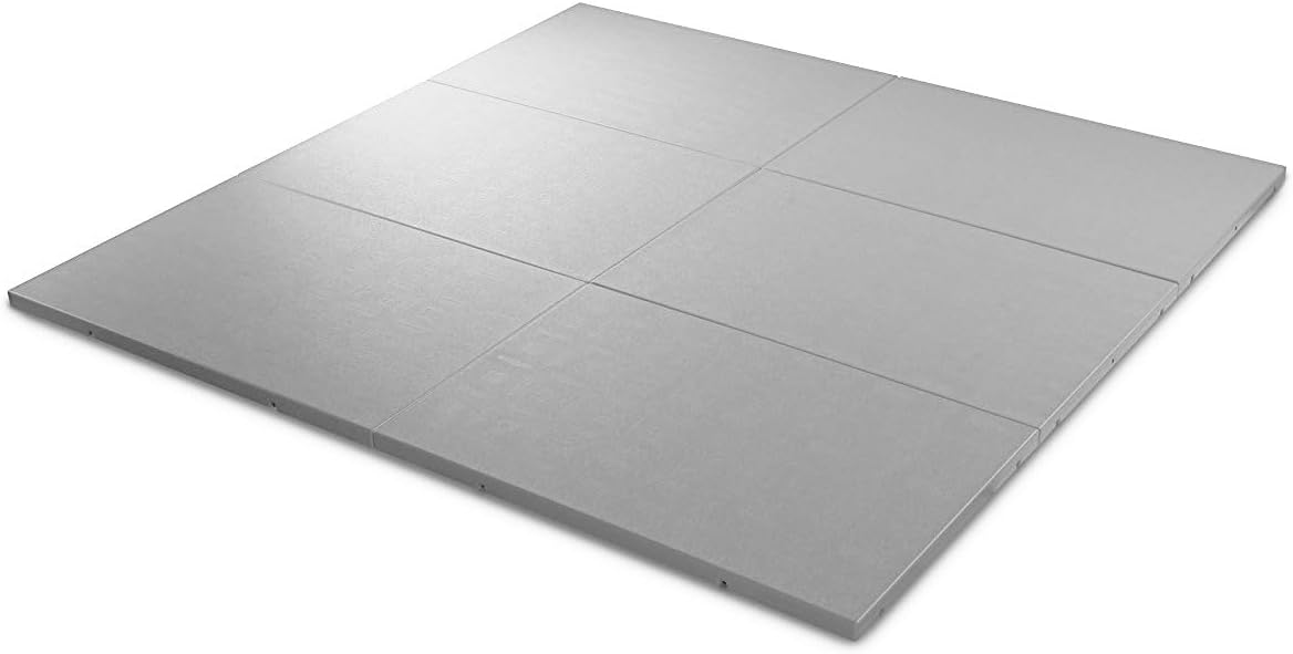 Confer Plastics Handi Spa Pad - 6 Pack (8'x8') Concrete Pad Alternative: Durable, Quick Setup & Easy Installation, Ideal Concrete Substitute Base for Hot Tubs and Spas