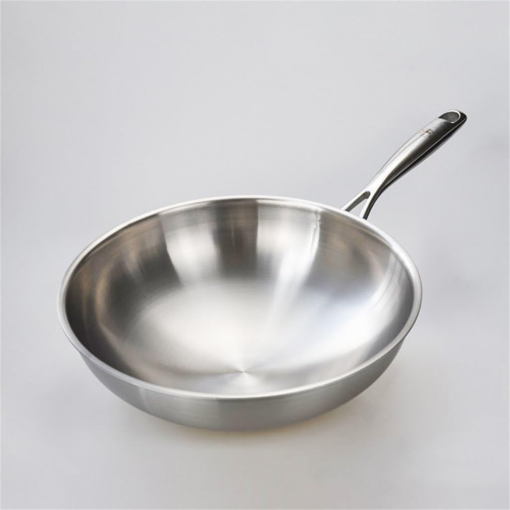 Frying Pan Household Non-rusting Non-coated Non-stick Spoon Gas Stovetop