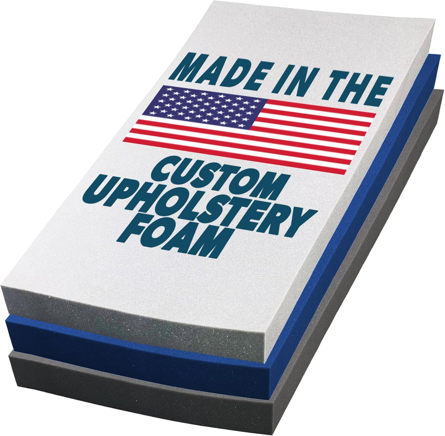 Foamma 3” x 30” x 72” High Density Foam Bunk Mattress, Organic Cotton Cover, Made in USA, Comfortable, CertiPUR-US Certified