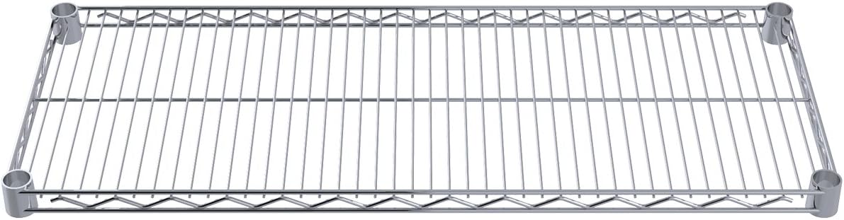 Akro-Mils AWS1436SHELF, NSF Certified Industrial Grade Chrome Wire Shelf, (14-Inch x 36-Inch), (4-Pack)