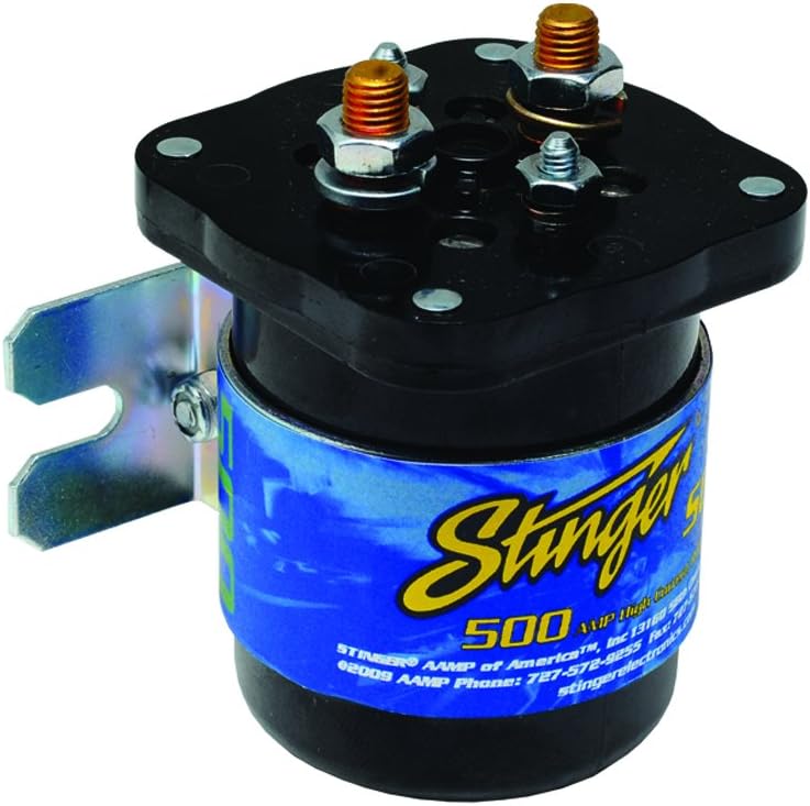Stinger SGP35 500-AMP Relay and Isolator , Black