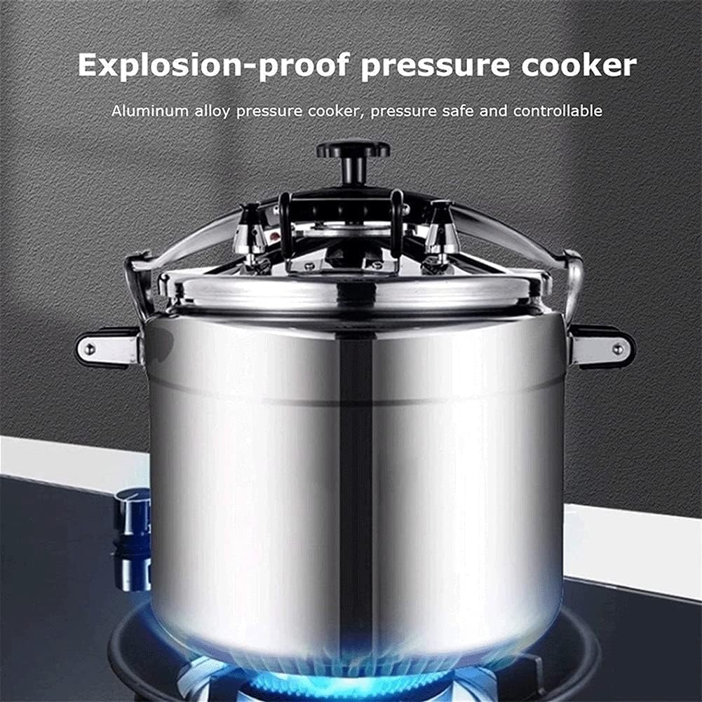 Pressure Cooker,Large Capacity Compression Cover Energy-saving Explosion-proof Stress Pot，Multi-function Large Pot Induction Cooker, Gas Stove Suitable for Hotels，Restaurants(33L)